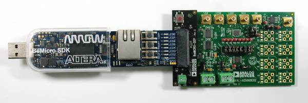  BeMicro SDK  and SDP Daughtercard combined