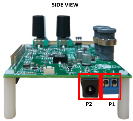 EVAL-CN0508-RPIZ Circuit Evaluation Board Side View